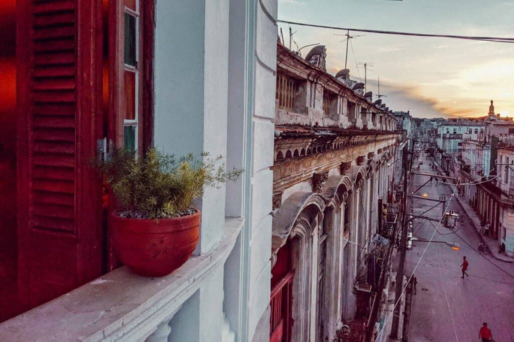Casa SoMa Centro Abendstimmung Havanna